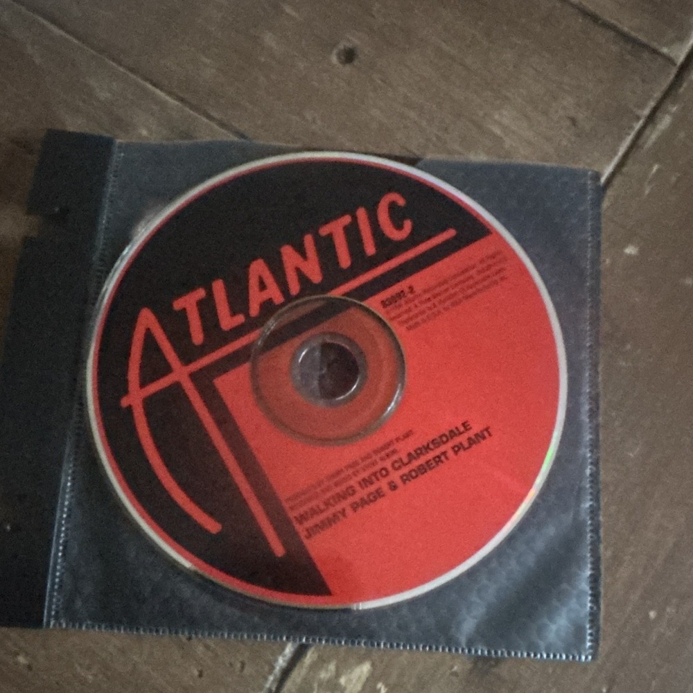 Jimmy Page & Robert Plant - Walking Into Clarksdale CD Single (1998, Atlantic)